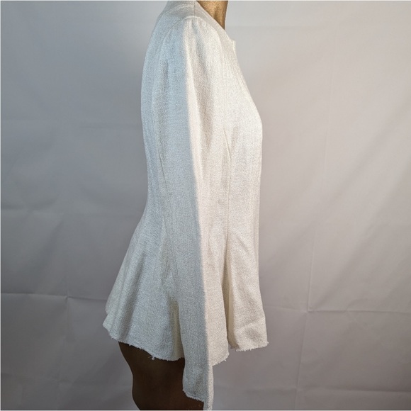 Theory Movement Jacket Blazer in Canvas Tweed Sz 6 - Picture 7 of 10